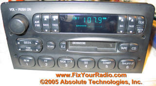 1996 Nissan maxima remote 6 cd changer with err message