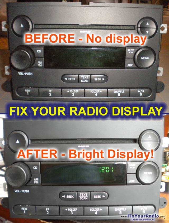 2007 ford explorer radio replacement