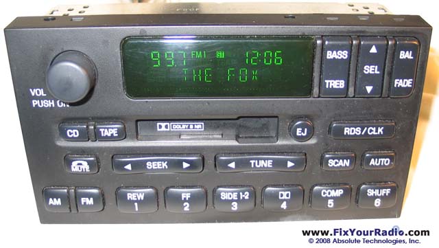 chrysler infinity radio repair