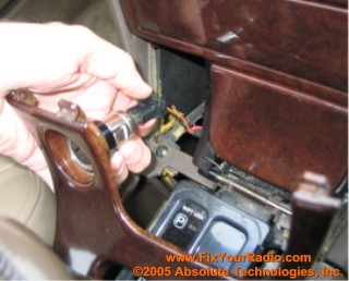 Removing radio 1996 nissan maxima