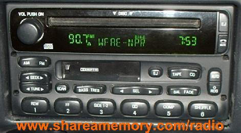Ford car radio display not working #9